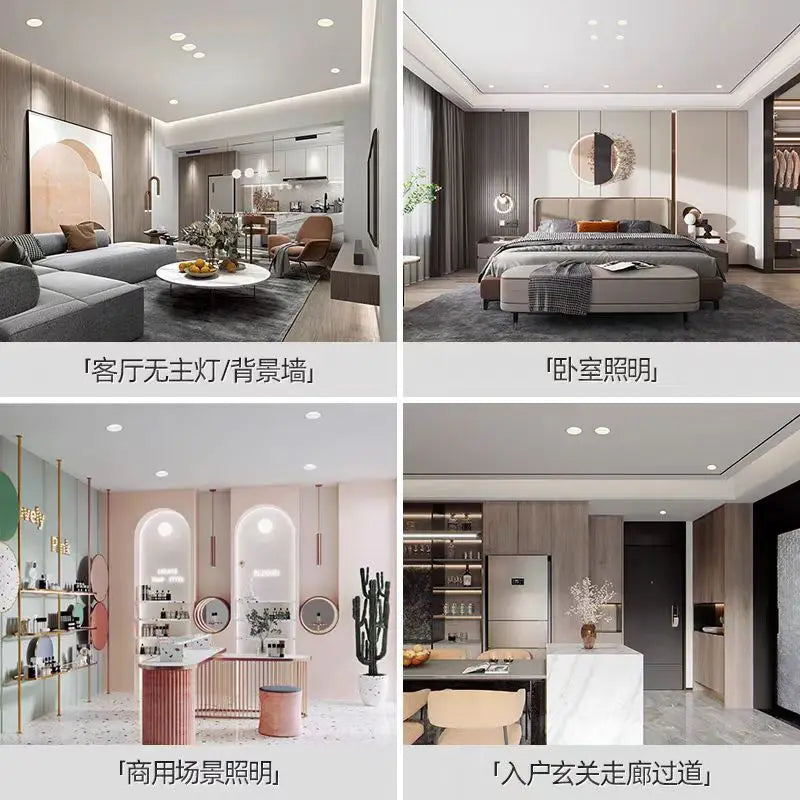 Zigbee 30 LED ceiling light smart dimmable indoor lighting - vue 8 sur 8