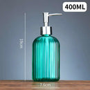 portable glass liquid soap dispenser for bathroom