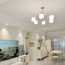 Romantic decorative arc-shaped LED ceiling light