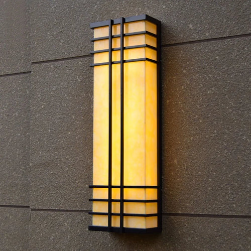 Chinese waterproof outdoor wall light for decorative garden - vue 2 sur 14