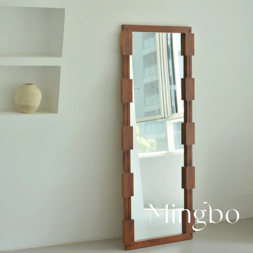 French retro full-length mirror for creative home decor - vue 5 sur 7