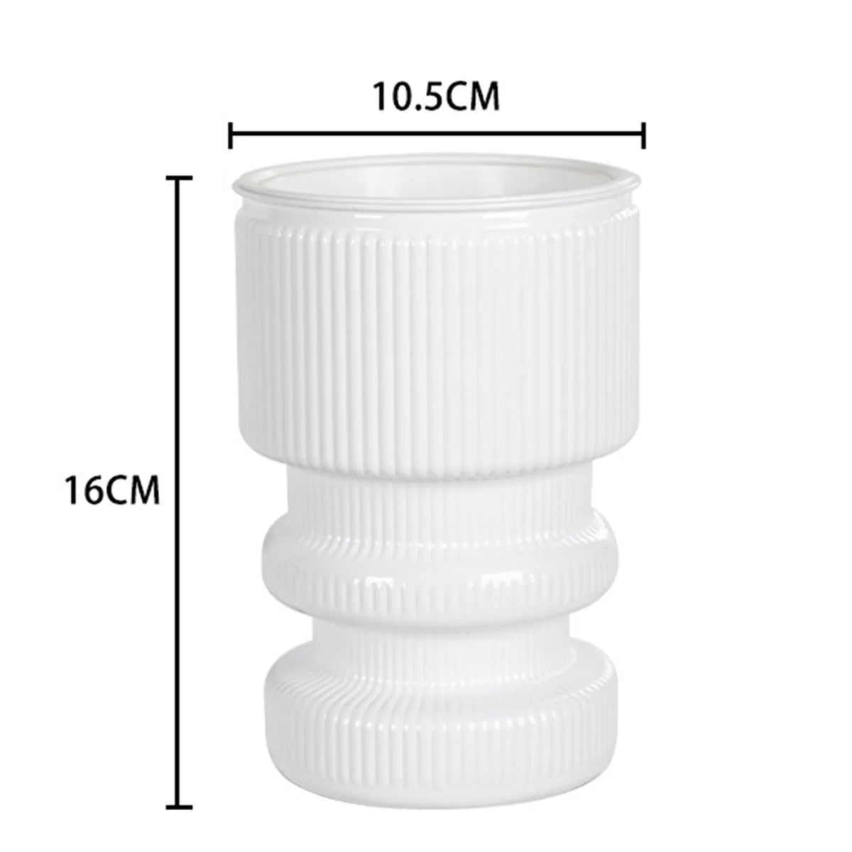 Hydroponic flower pot with automatic watering garden decoration - vue 13 sur 15