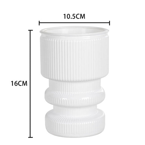 Hydroponic flower pot with automatic watering garden decoration - vue 13 sur 15