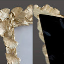 Retro decorative ginkgo leaf photo frame