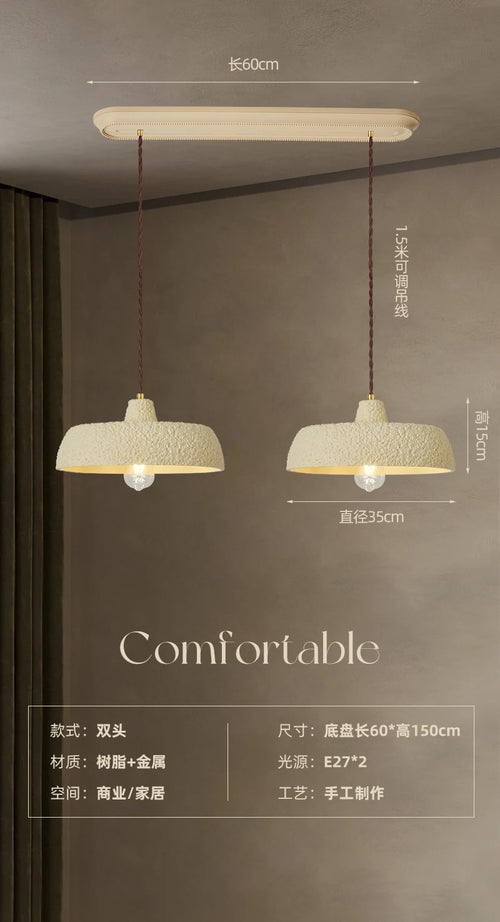 Designer pendant light for a warm and modern atmosphere - vue 8 sur 7