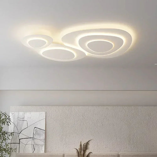 Modern LED ceiling light for stylish home decoration and elegant lighting - vue 4 sur 18