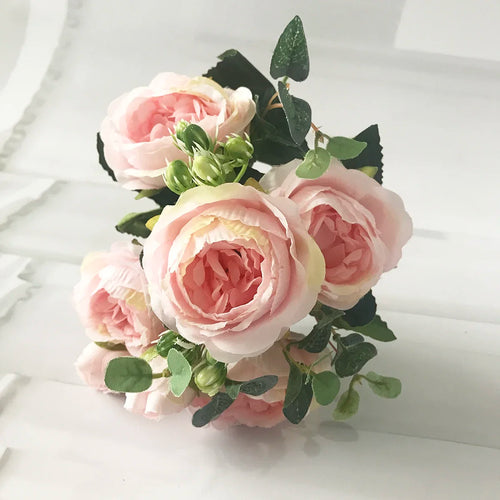 Small artificial flower bouquet for spring decoration and weddings - vue 27 sur 37