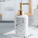 ceramic bottle for portable soap and lotion