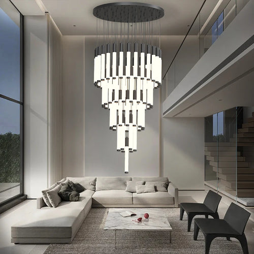Modern ceiling light with LED lighting for elegant interiors - vue 5 sur 16