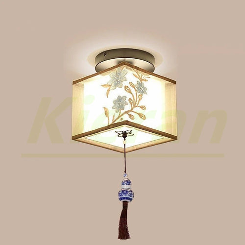 Modern lotus bird LED ceiling light for hotel decoration - vue 27 sur 30