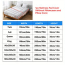 1pc Cooling Mattress Topper, Extra Thick Quilted Mattress Pad Cover with Deep Pocket, Fluffy & Soft Knitted Mattress Protector