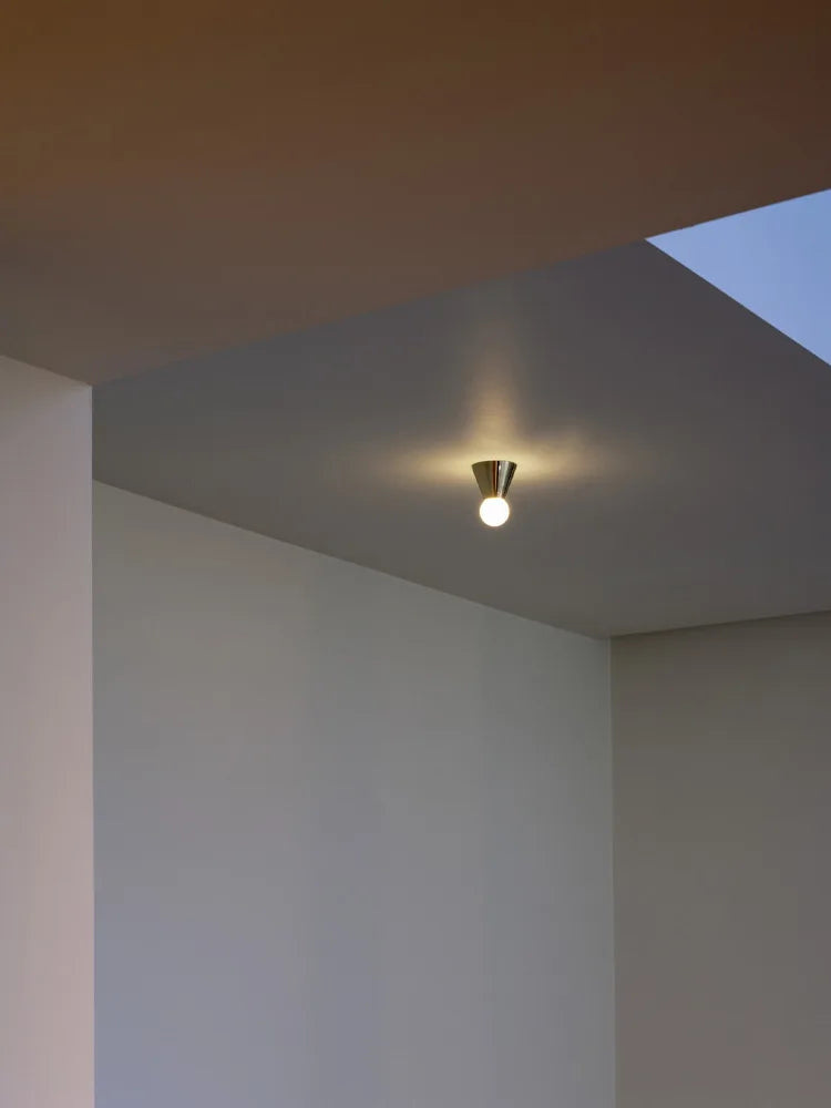 Modern minimalist ceiling light with creative design and small wall lamps