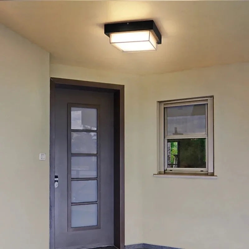 Waterproof ceiling light for garden, courtyard, balcony and outdoor decor - vue 6 sur 7