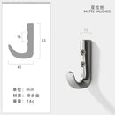 wall hook j for clothes and various accessories