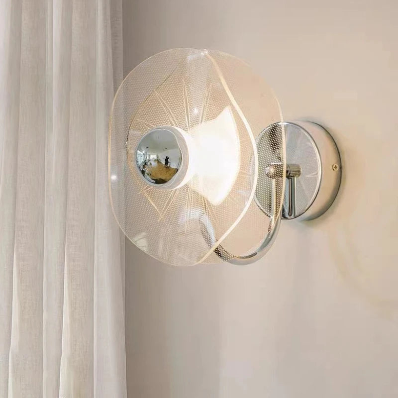 Modern decorative sunflower wall light in lotus shape