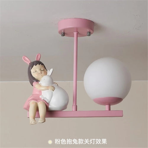 Children's bedside LED ceiling light - vue 7 sur 9