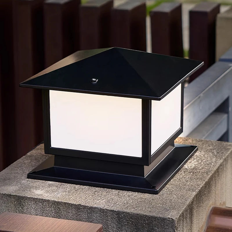 Waterproof LED pillar lamp E27 - vue 5 sur 20