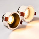 Dimmable anti-glare recessed LED spotlight for indoor use