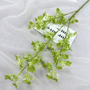 Artificial silk gypsophila branches for indoor decoration