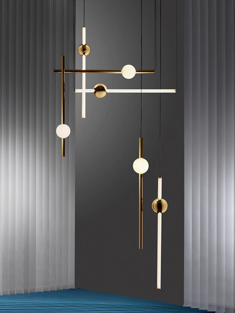 Designer led pendant light for modern interior decor