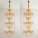 Gold-plated chandelier modern zinc alloy pendant light