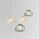 Nordic cloud blown glass pendant light for restaurant bar and home