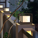 Waterproof solar marble garden lamp for outdoor use