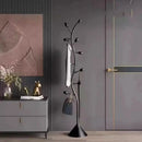 modern clothes rack with an elegant industrial style