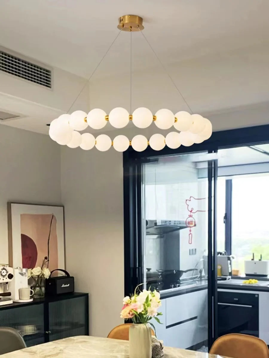 Nordic magic bean chandelier - vue 3 sur 19