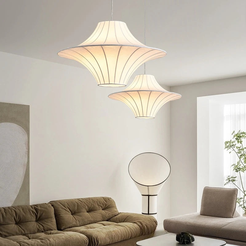 Nordic creative LED chandelier for elegant contemporary decor - vue 3 sur 8