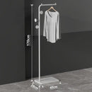 lightweight and modern Nordic clothes rack for stylish storage