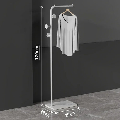 lightweight and modern Nordic clothes rack for stylish storage - vue 36 sur 41