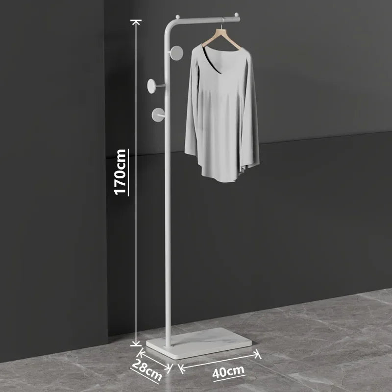 lightweight and modern Nordic clothes rack for stylish storage - vue 35 sur 41
