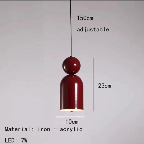 Adjustable metal wire pendant light for various indoor spaces - vue 23 sur 24