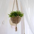 seagrass hanging baskets for home and garden decor