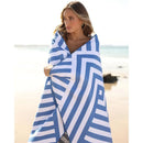 Sand-free quick-dry floral beach towel