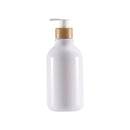 refillable pump bottle for shampoo and shower gel