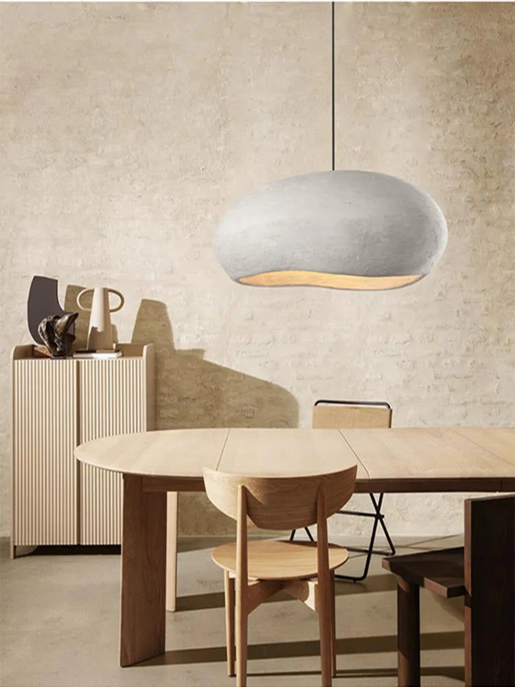 Nordic wabi sabi retro chandelier for home decor - vue 5 sur 7