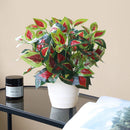 Hanging artificial pothos plants for indoor decoration