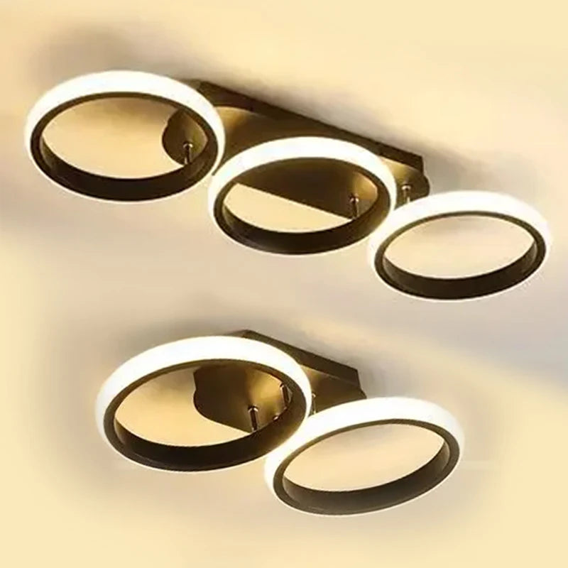 Modern LED ceiling light for decorative indoor lighting