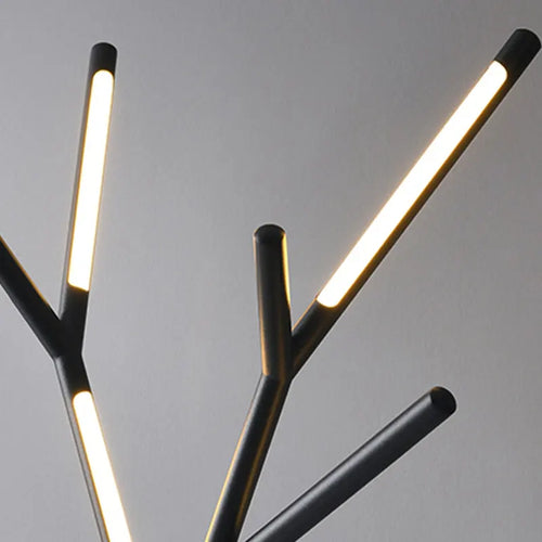 Minimalist nordic LED floor lamp for decorative ambience - vue 4 sur 12