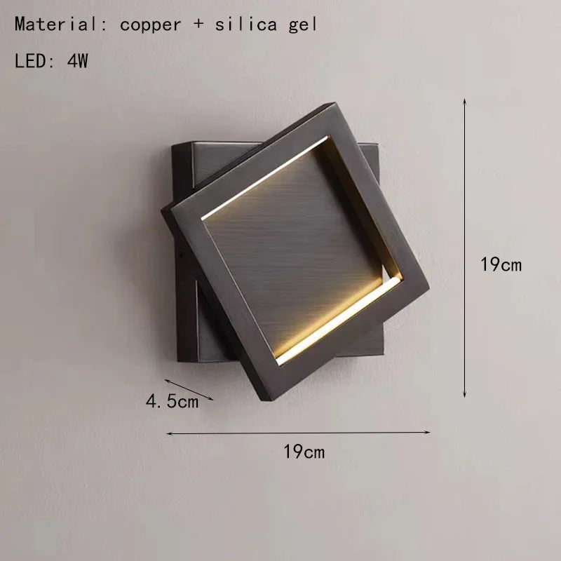 applique murale modifiable moderne en laiton pour ambiance déco - vue 8 sur 8