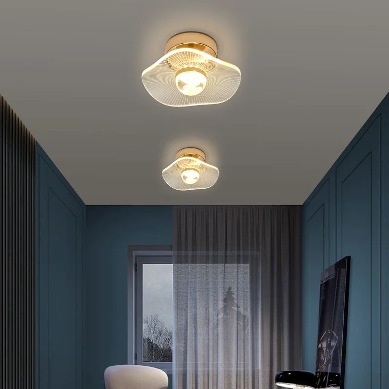 2023 New LED Ceiling Lamp Indoor Lighting For Home Decoretion Bedroom Dining Table Living Room Corridor Cloakroom Ceiling Light - vue 3 sur 6