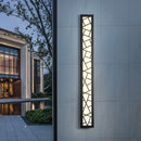 Chinese style LED wall light warm light 3000K acrylic metal