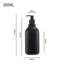 refillable pump bottle for shampoo and shower gel