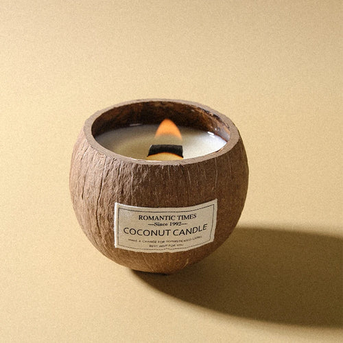 coconut scented candle gift set Christmas souvenir - vue 5 sur 20
