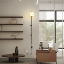 Modern glass wall light for minimalist Nordic interiors