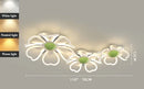 LED floral ceiling light for bedroom and living room