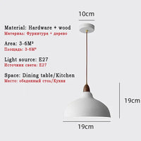 Nordic industrial LED chandelier for modern interior decor