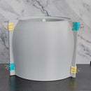 Large silicone mould for concrete flower pot gardening